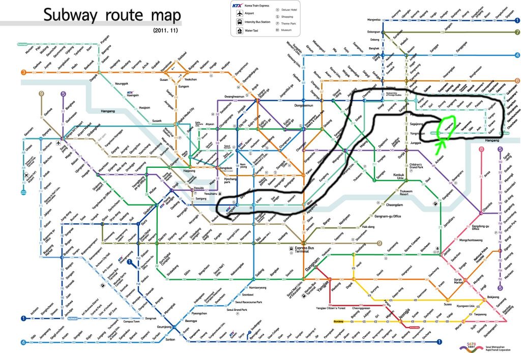 seoul subway map