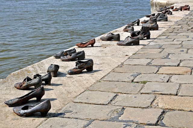 shoes on the danube