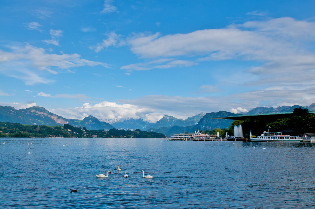 Switzerland lucerne lake