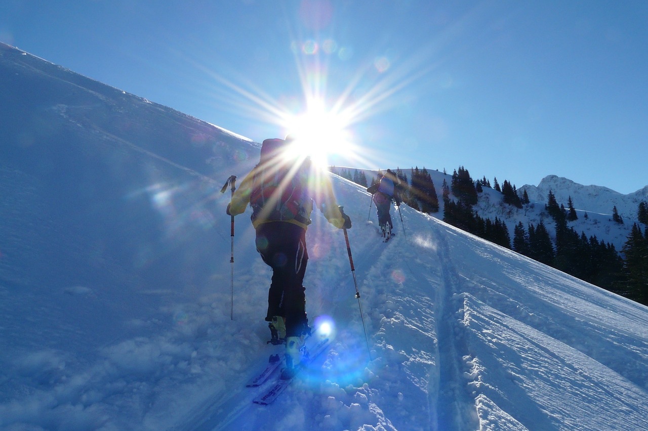 winter hiking