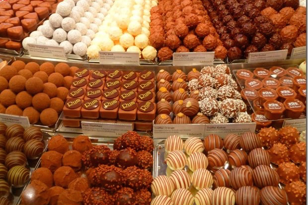 chocolates in europe
