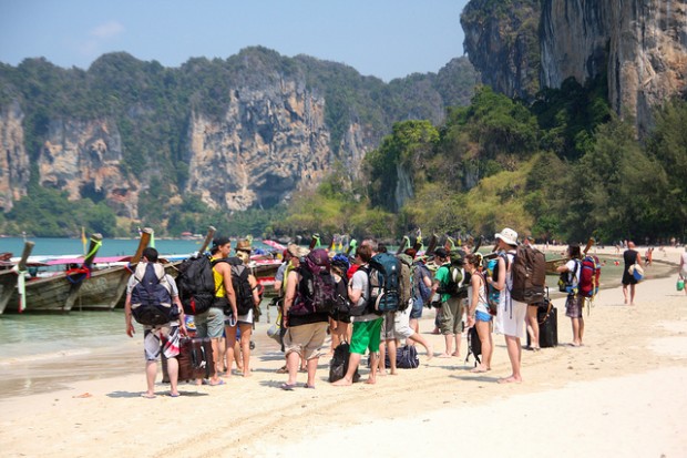 backpacking thailand