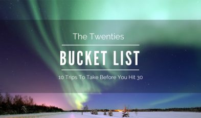bucket list trips