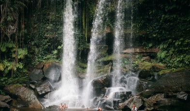 Cambodia, Phnom Kulen Waterfall