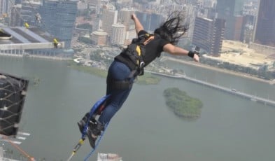 macau tower bungee jump