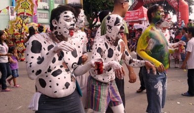 weird filipino festival costumes