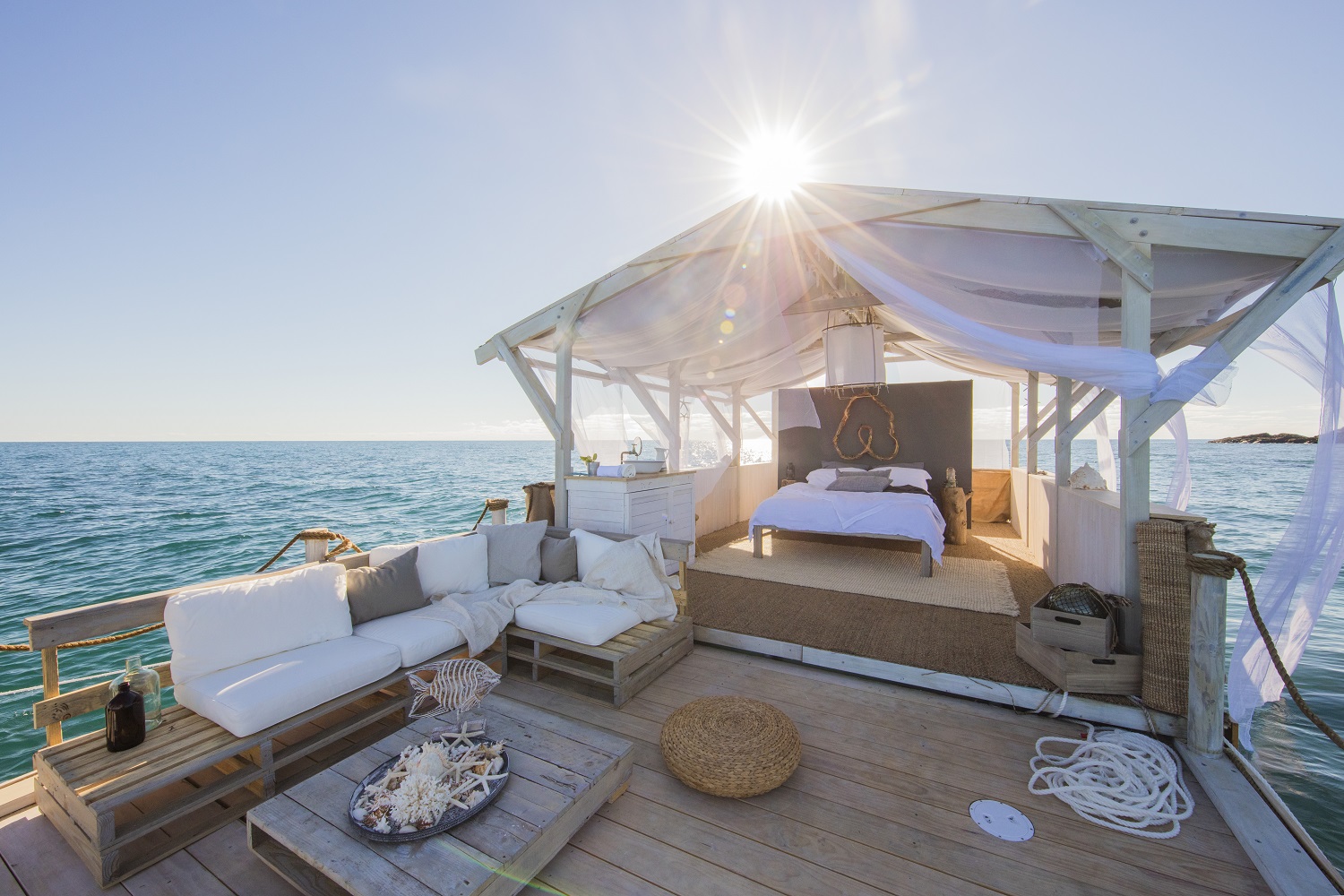 Live for a Night in a Floating Bedroom on the Great Barrier Reef