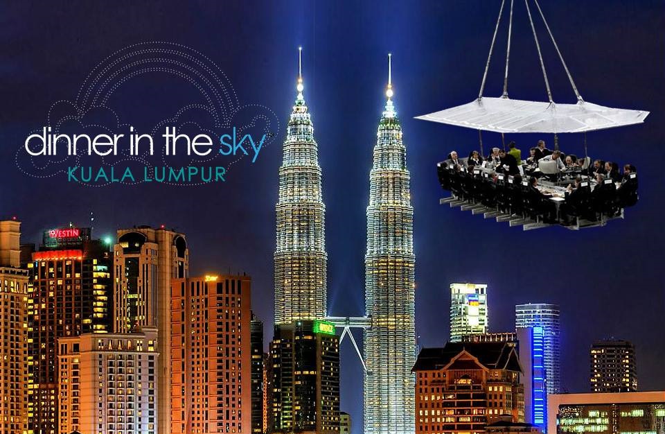 People Have Been Having Dinner in the Sky in Kuala Lumpur… And You