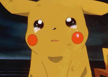 crying pikachu
