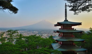 where to view mt fuji