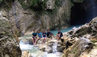 chasing waterfalls ginatilan samboan