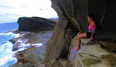 biri island rock formations